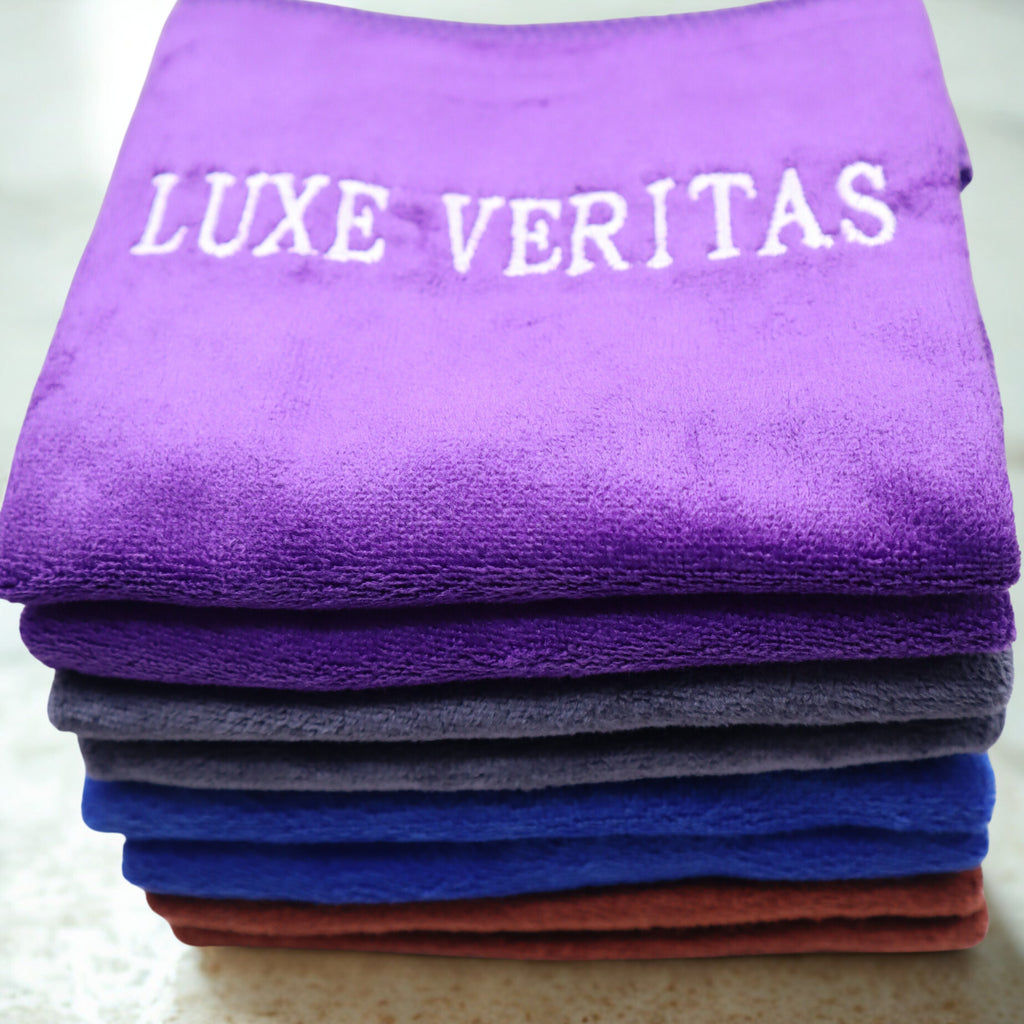 Premier Microfibre Cloth (2Blue)+(2Brown)+(2Purple)+(2Grey) 8 Pack