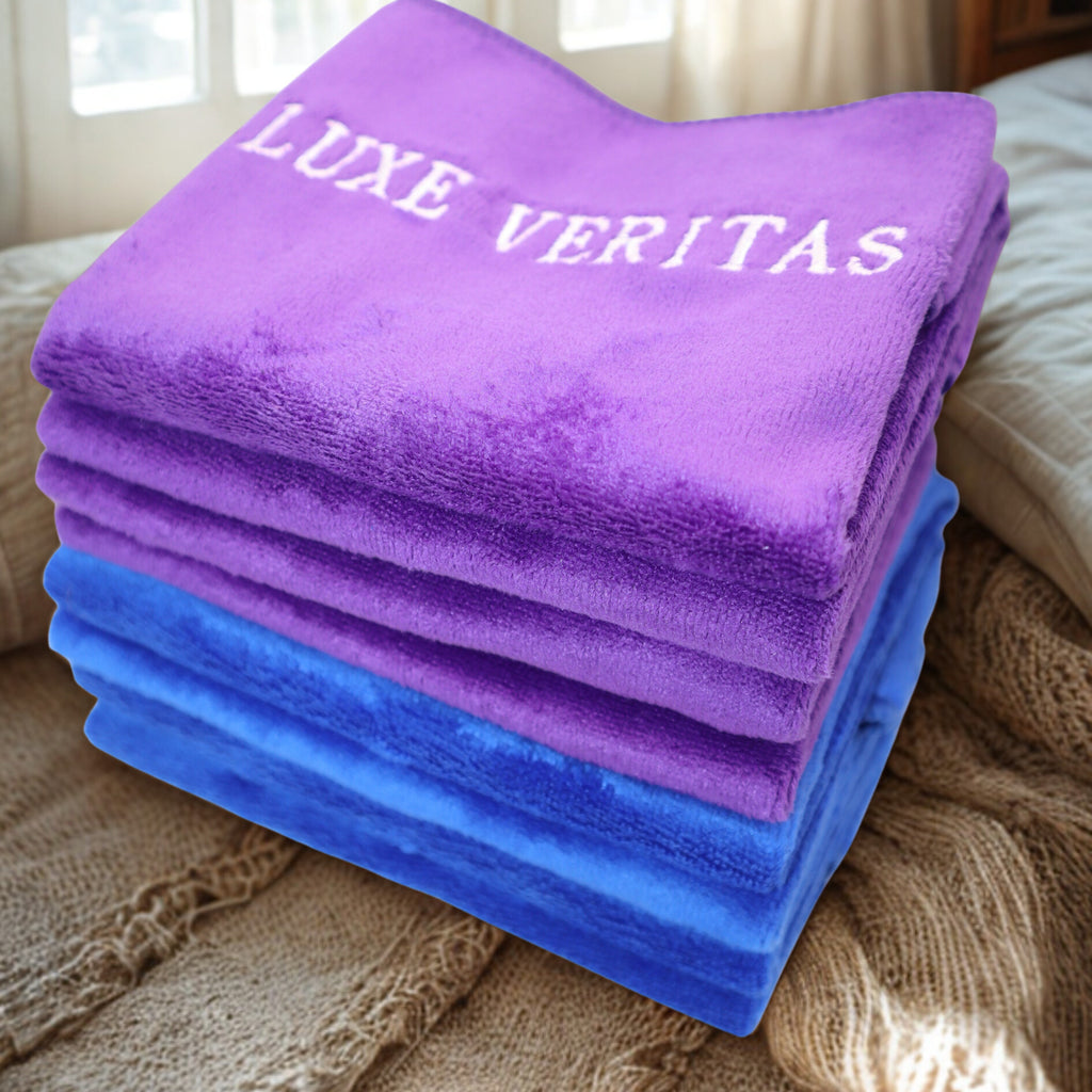 Premier Microfibre Cloth (4Blue)+(4Purple) 8 Pack