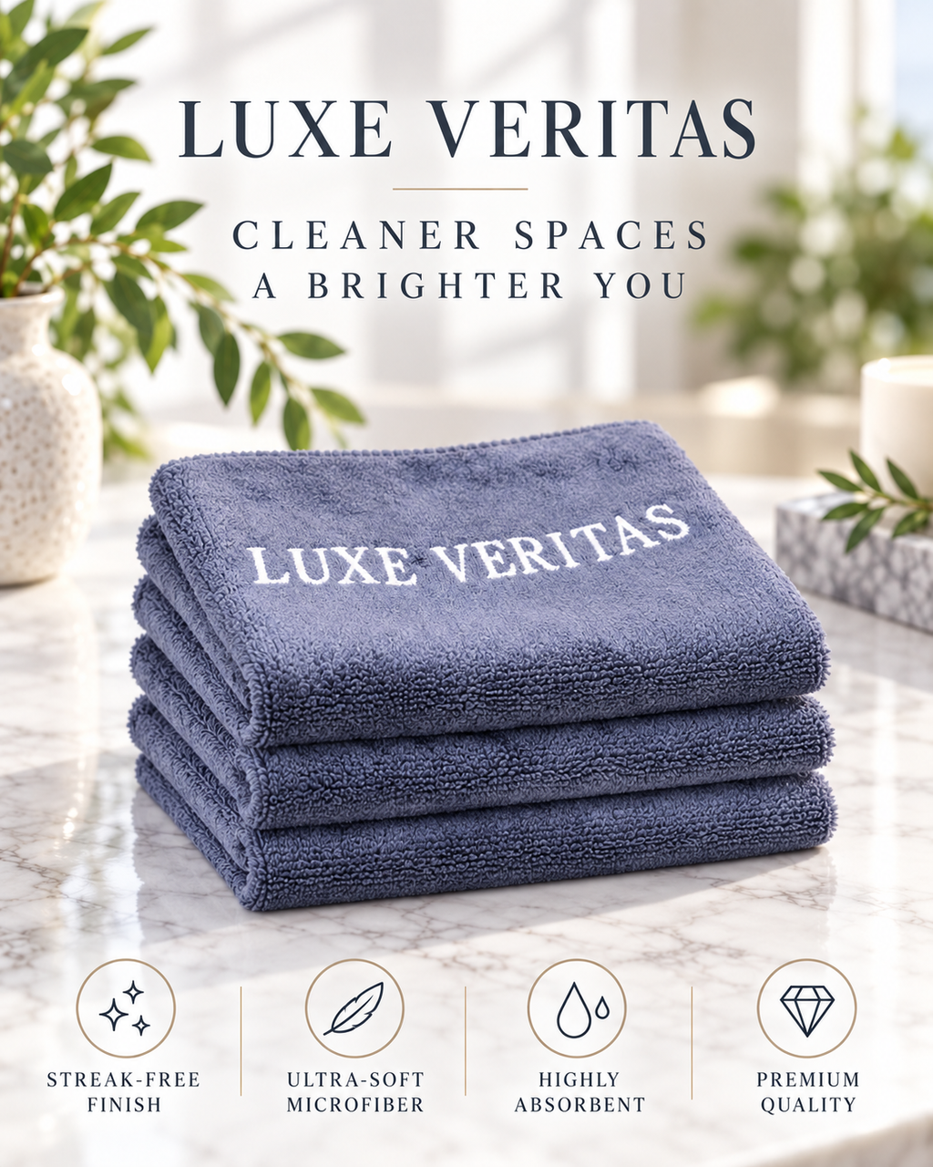 SlateShine Premium Microfibre Cloth