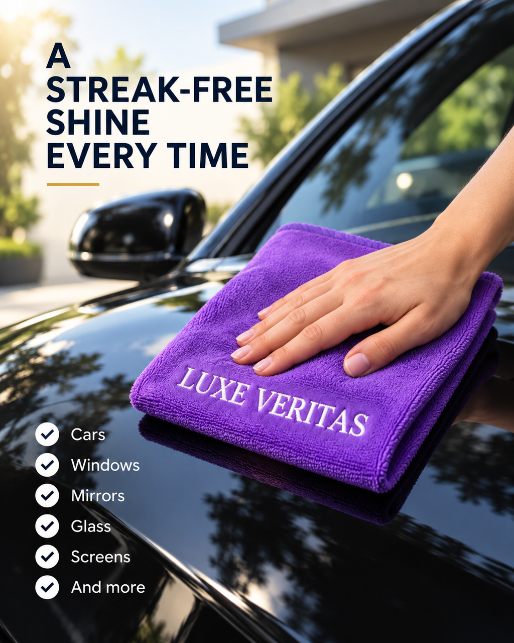 PlumPolish Premium Microfibre Cloth
